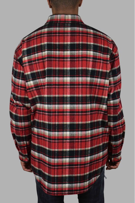 Balenciaga Camisa a cuadros Rojo - Image 3