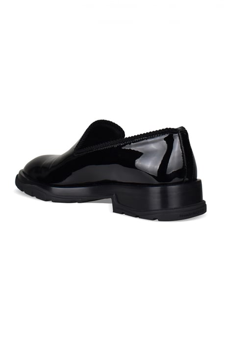 Alexander McQueen Mocasines Slip-On Tread Negro - Image 3