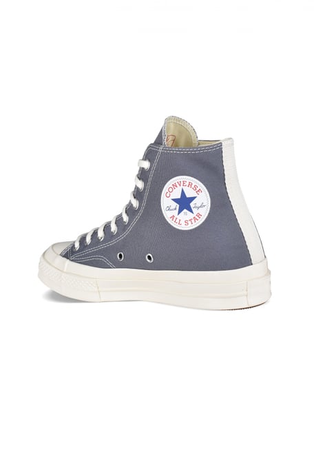 Comme des garçons Sneakers Chuck Taylor alta Gris - Image 3