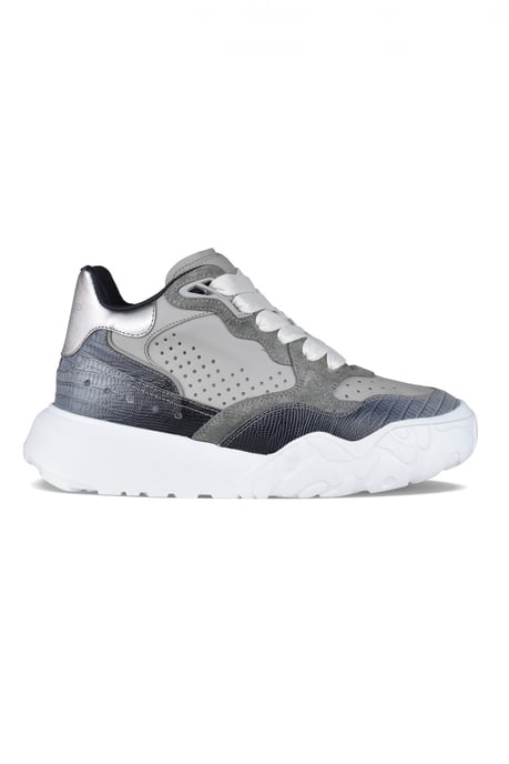 Alexander McQueen Sneakers Court Trainers Gris - Image 1