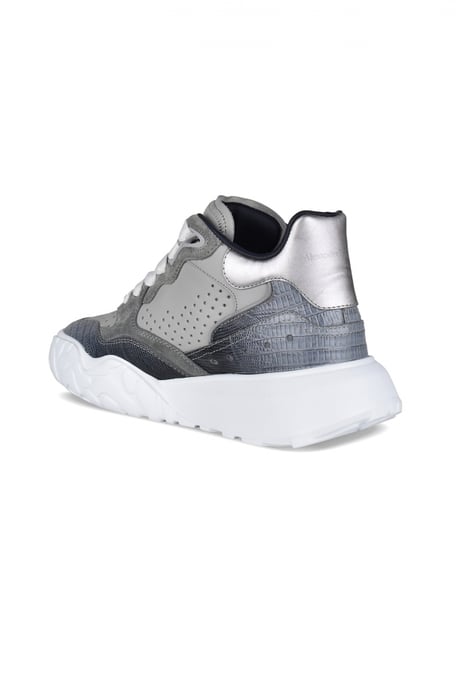 Alexander McQueen Sneakers Court Trainers Gris - Image 3