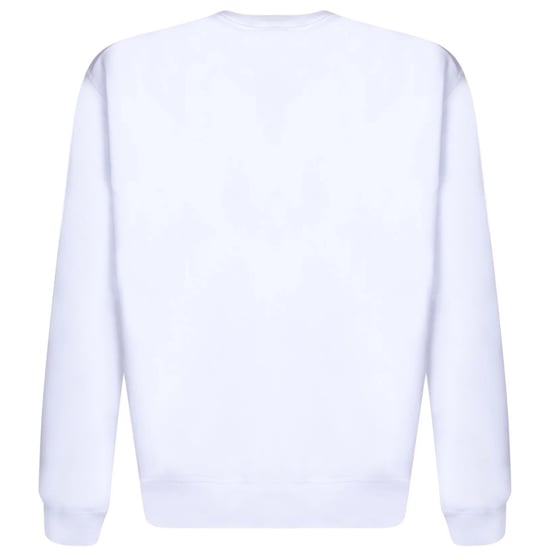 Dsquared2 Sudadera blanca con logo en bloque pequeño - Image 2