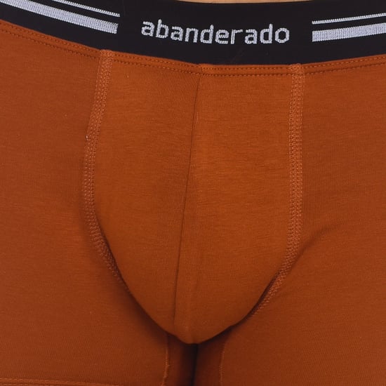 Boxers ajustados de algodón elástico para hombre con cinturilla extra suave A077I - Image 3