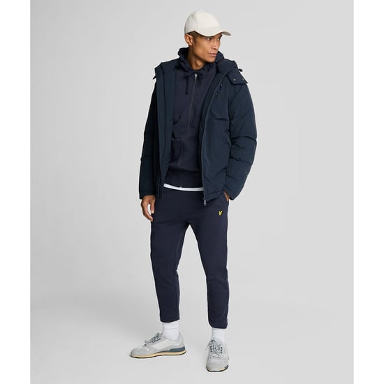Pantalones de chándal ajustados para hombre Lyle And Scott en azul marino - Image 1