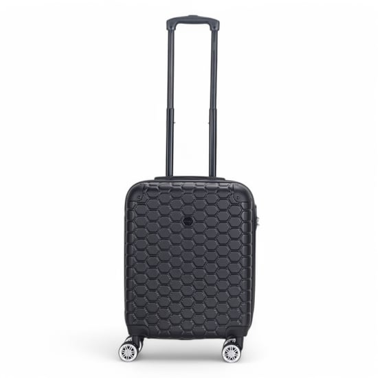 Maleta rígida expandible de ABS con 8 ruedas, color negro, para viaje, vacaciones - Image 5