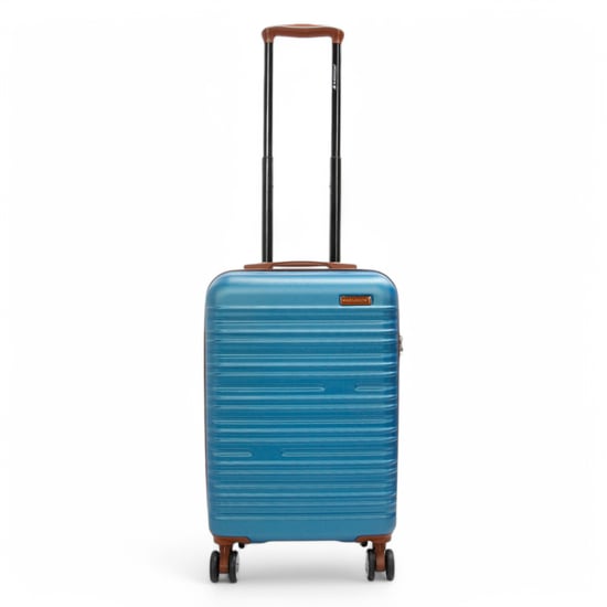 Maleta rígida expandible de ABS azul con 8 ruedas, resistente, para viajes y vacaciones - Image 5