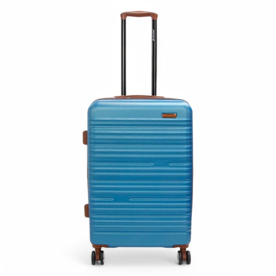 Maleta rígida expandible de ABS azul con 8 ruedas, resistente, para viajes y vacaciones - Image 6