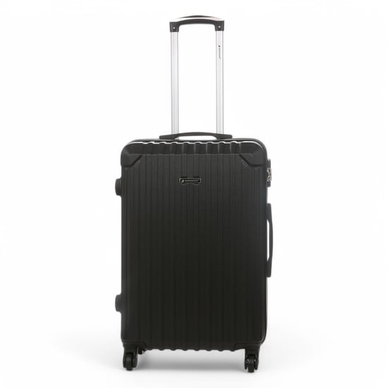 Maleta de cabina rígida de ABS negra con 8 ruedas para viaje - Image 6