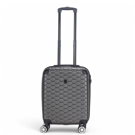 Maleta rígida expandible de ABS con 8 ruedas, color negro carbón, para viaje, vacaciones - Image 4