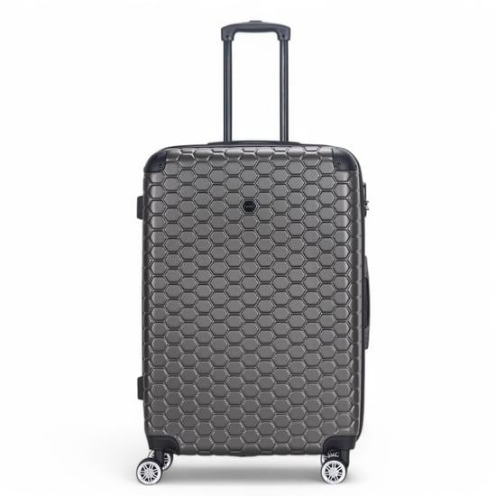 Maleta rígida expandible de ABS con 8 ruedas, color negro carbón, para viaje, vacaciones - Image 6