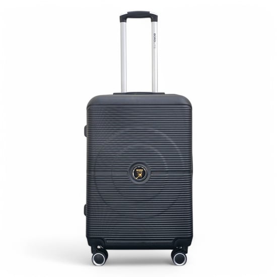 Maleta de viaje robusta de ABS con carcasa rígida y 8 ruedas, color negro - Image 6