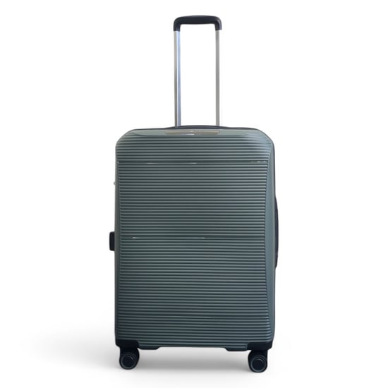 Maleta rígida expandible de polipropileno rosa con 8 ruedas para viaje, vacaciones y cabina - Image 6