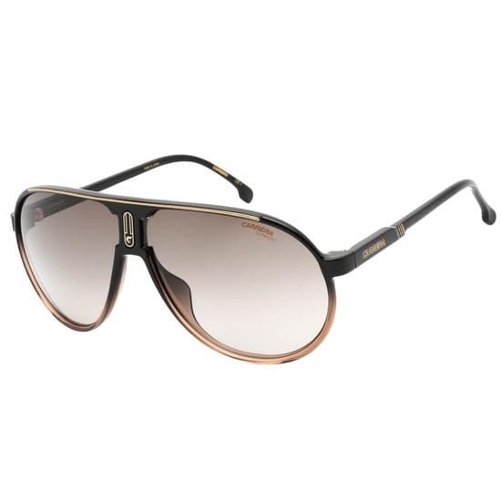 Gafas de sol Carrera Brown con lentes degradados y detalle negro en color marrón - Image 2