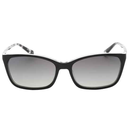 Gafas de sol estilo CRY en negro con lentes polarizadas SF grises de Banana Republic - Image 1