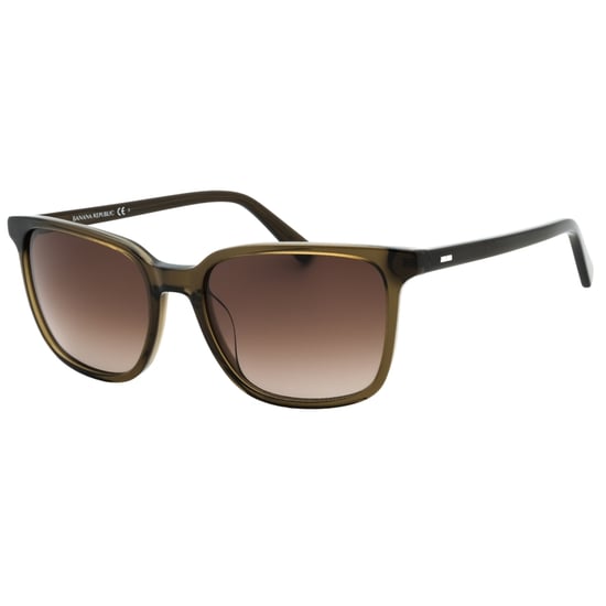 Gafas de sol verdes con lentes SF marrones de Banana Republic - Image 2