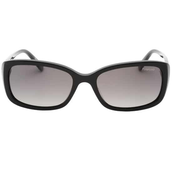 Gafas de sol negras con lentes polarizadas SF grises de Banana Republic - Image 1