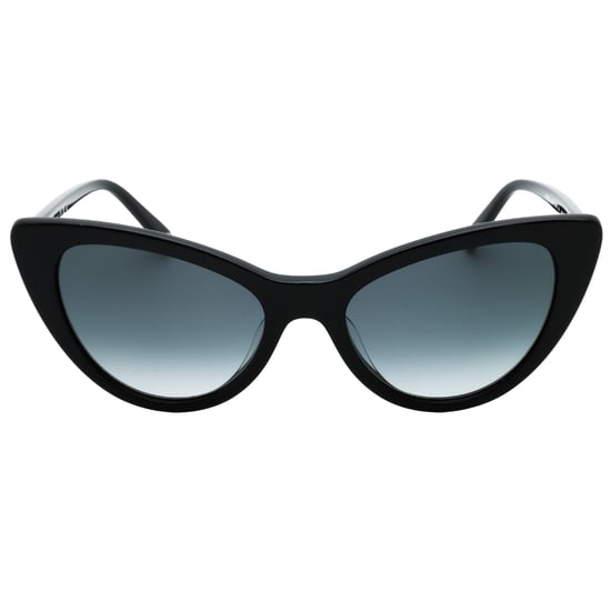 Banana Republic Gafas de sol tipo ojo de gato en gris oscuro con lentes SF y color negro - Image 1