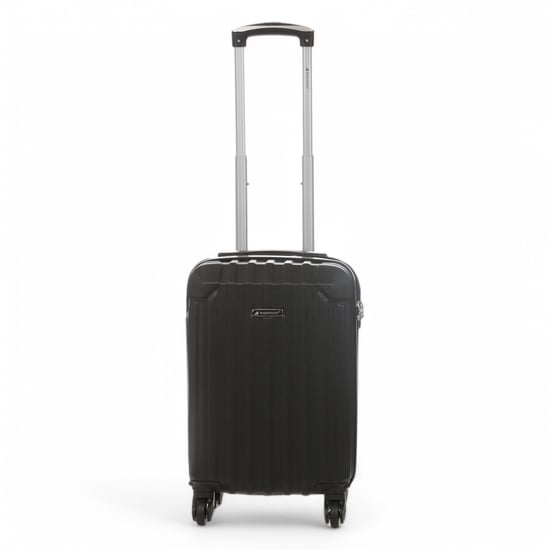 Maleta de viaje rígida de ABS negra con 8 ruedas - Image 6