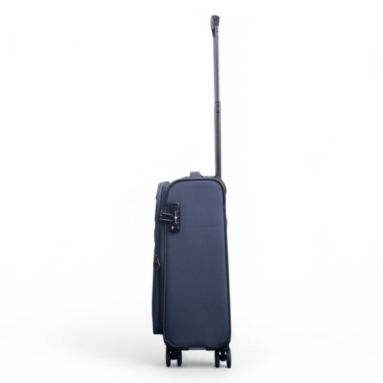 Maleta de cabina Soft Shell gris de nailon de 55 x 37 x 20 cm, apta para Easyjet y Ryanair. - Image 5