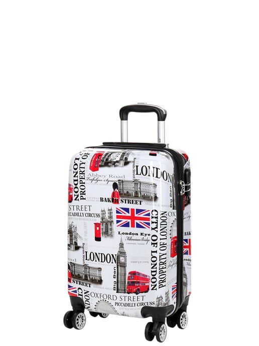 Maleta de cabina rígida impresa de 36 x 48 x 20 cm, apta para Easyjet y Ryanair - Image 4