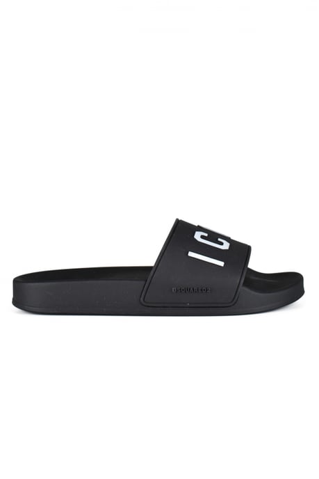 Dsquared2 Chanclas Icon Negro - Image 1