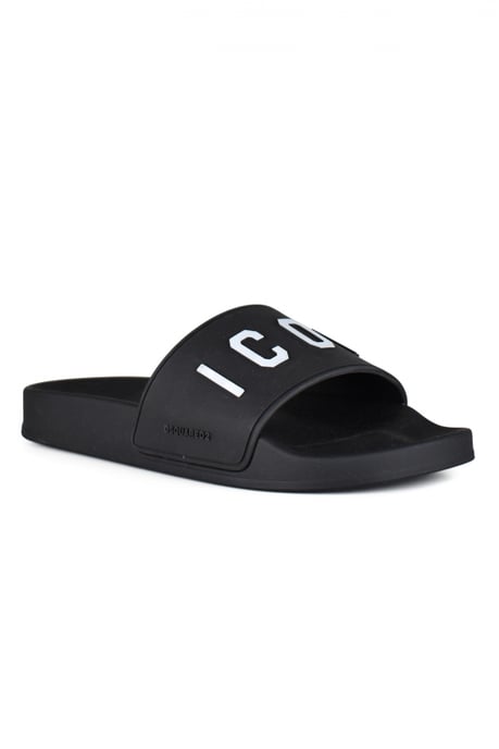 Dsquared2 Chanclas Icon Negro - Image 2