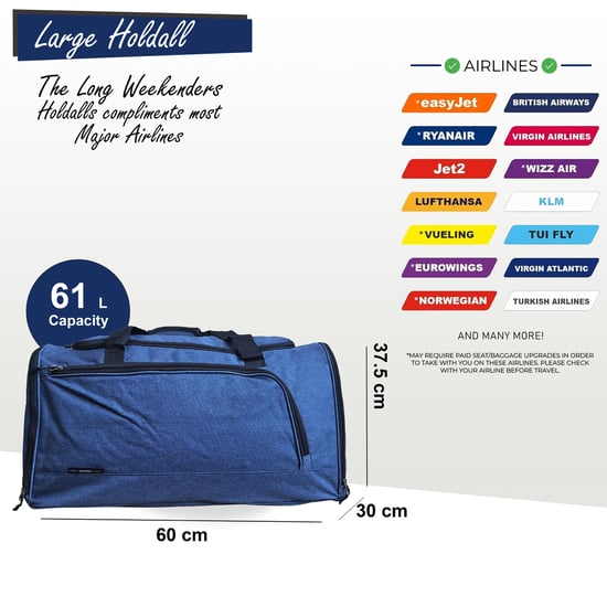 Bolsa de viaje extragrande tipo duffel para fin de semana, para llevar en el gimnasio o para deportes. - Image 2