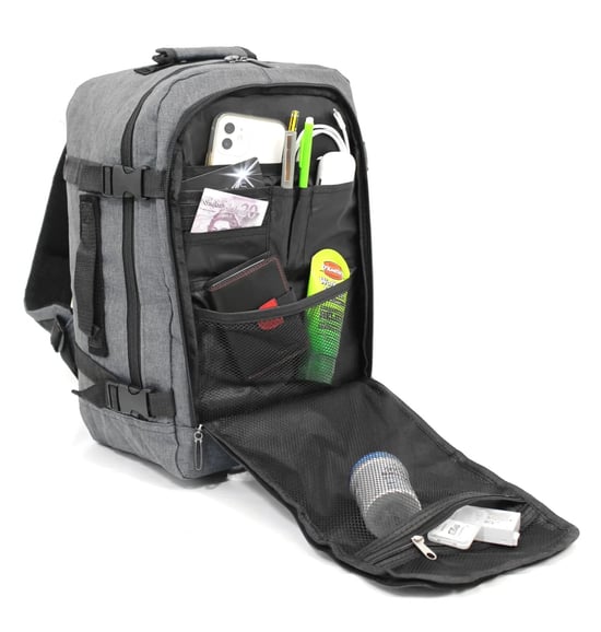 Mochila de cabina de 40 x 20 x 25 cm para Easy Jet y Ryanair. - Image 3