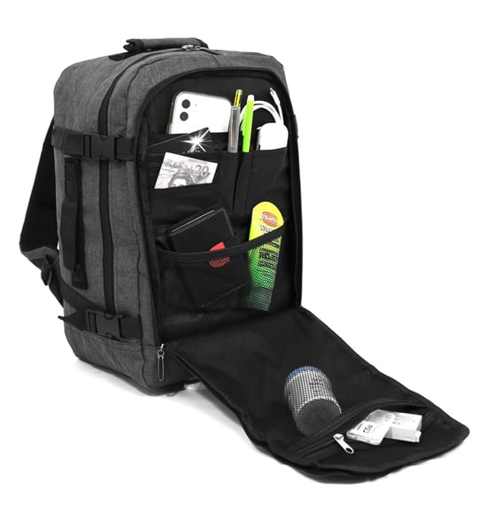 Mochila de cabina de 40 x 20 x 25 cm para Easy Jet y Ryanair. - Image 5