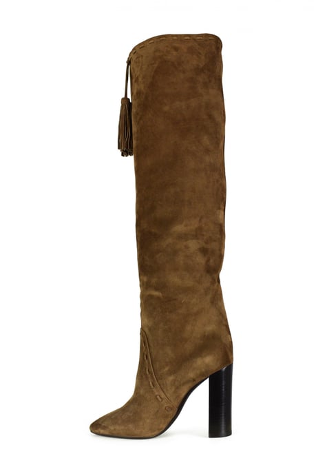Saint Laurent Botas Meurice Marrón - Image 4