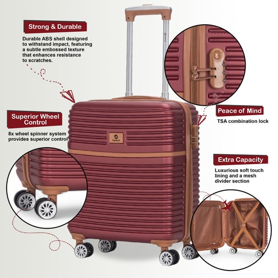 Maleta de cabina rígida ABS de 45 x 35 x 20 cm, apta para Easyjet - Image 3