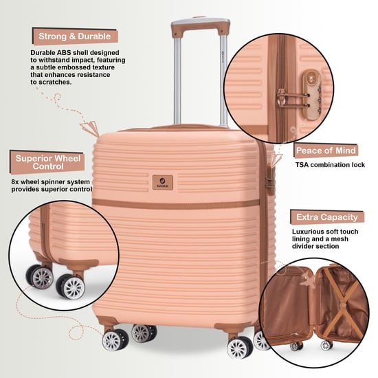 Maleta de cabina rígida ABS de 45 x 35 x 20 cm, apta para Easyjet - Image 3