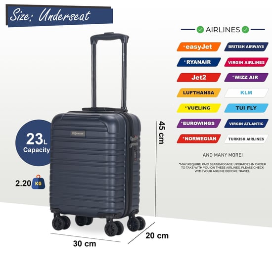 Maleta de cabina rígida ABS de 45 x 30 x 20 cm, apta para Wizz Air. - Image 2