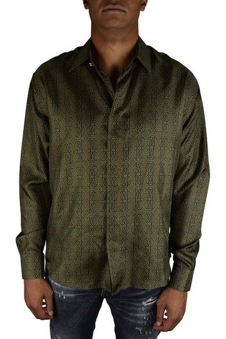 Roberto Cavalli Camisa Caqui - Image 2