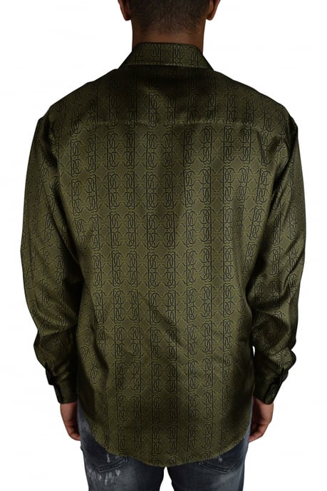 Roberto Cavalli Camisa Caqui - Image 3