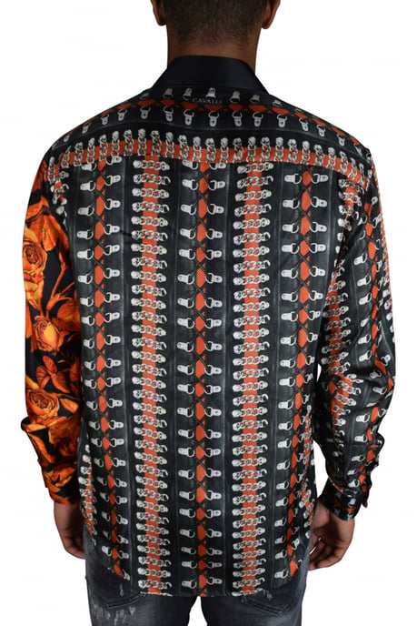 Roberto Cavalli Camisa Naranja - Image 3