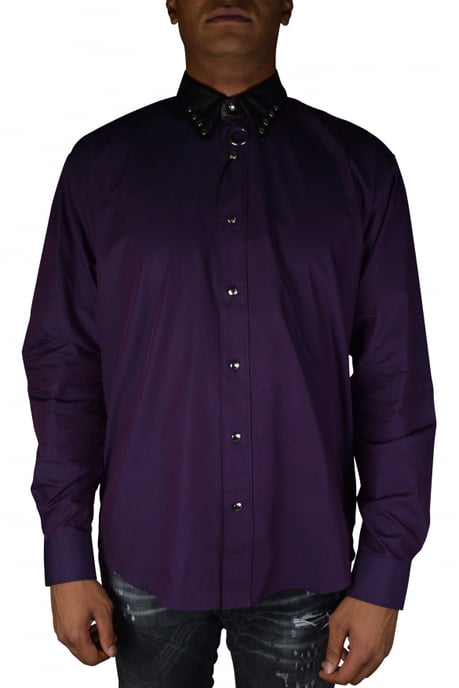 Roberto Cavalli Camisa Púrpura - Image 2
