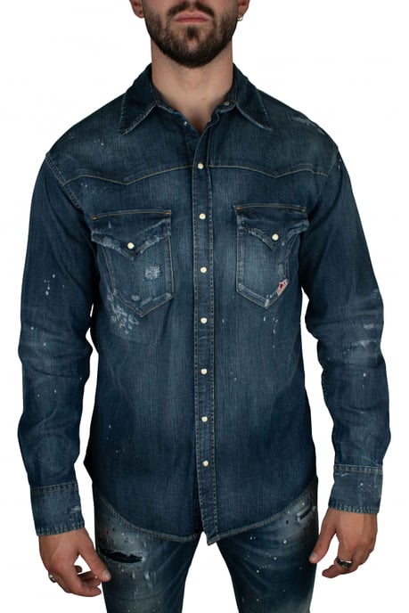 Dsquared2 Camisa Azul - Image 2