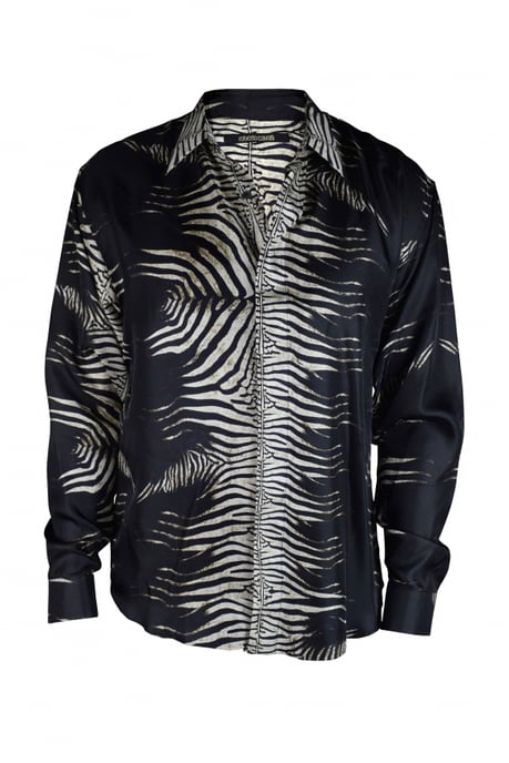 Roberto Cavalli Camisa Negro - Image 1