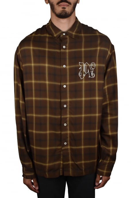 Palm Angels Camisa Marrón - Image 2