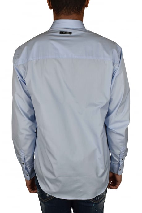 Roberto Cavalli Camisa Azul - Image 4