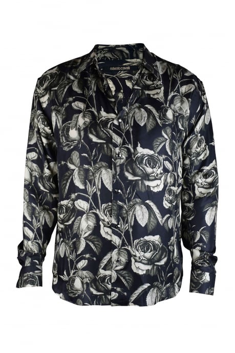 Roberto Cavalli Camisa Negro - Image 1
