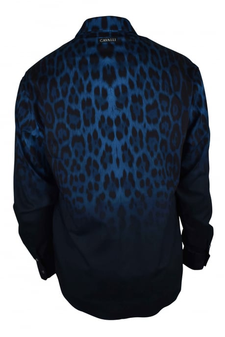 Roberto Cavalli Camisa Azul - Image 3