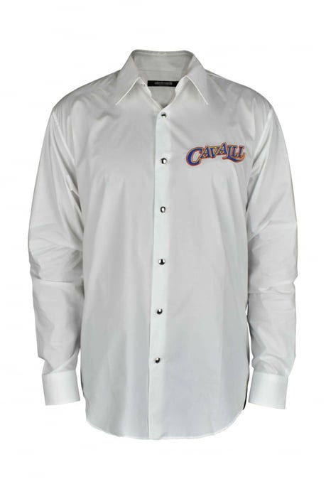 Roberto Cavalli Camisa Blanco - Image 1