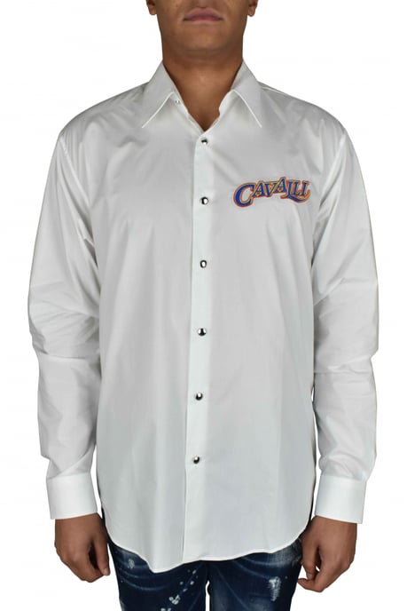Roberto Cavalli Camisa Blanco - Image 2
