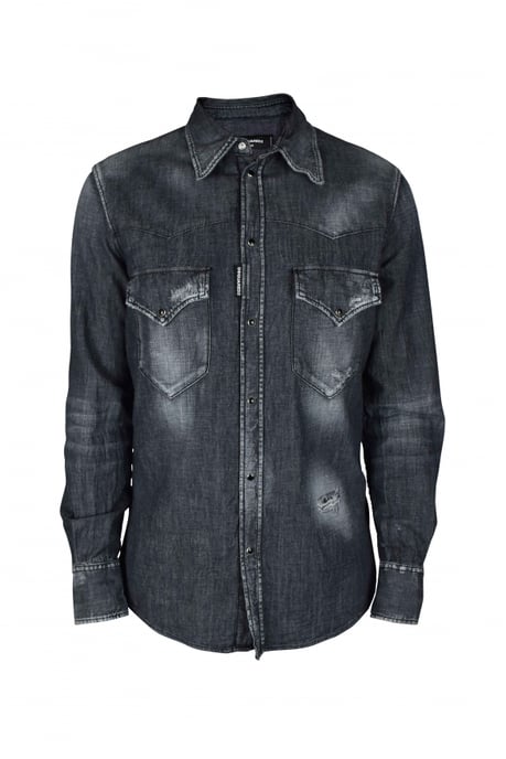 Dsquared2 Camisa Negro - Image 1