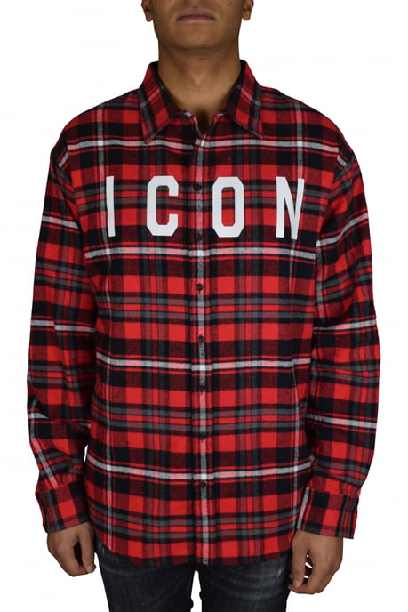 Dsquared2 Camisa de franela Rojo - Image 2