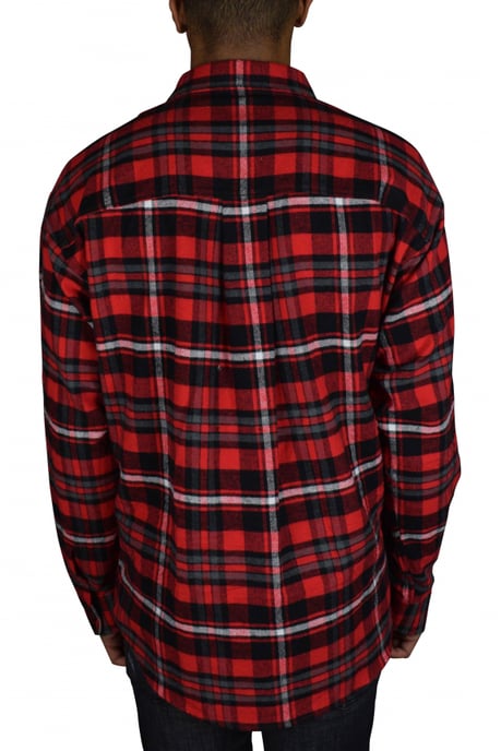 Dsquared2 Camisa de franela Rojo - Image 3