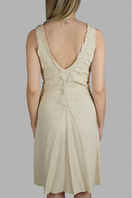 Prada Vestido Blanco - Image 3