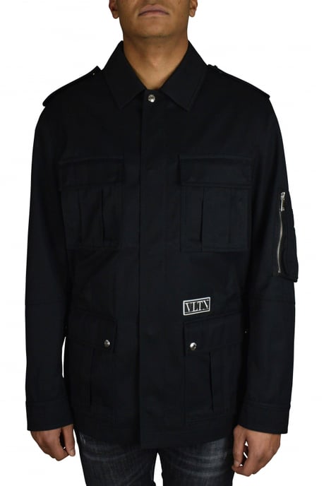 Valentino Garavani Chaqueta VLTN Negro - Image 3